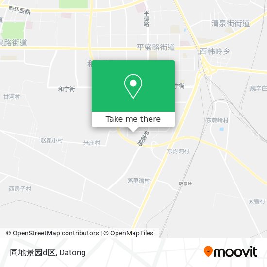 同地景园d区 map