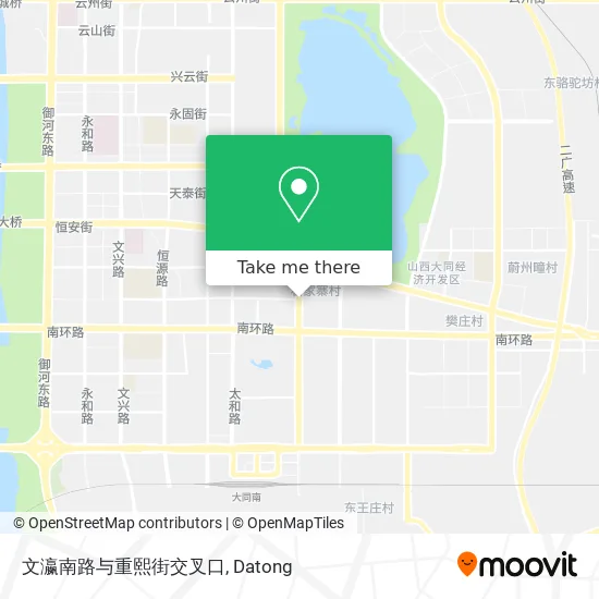 文瀛南路与重熙街交叉口 map