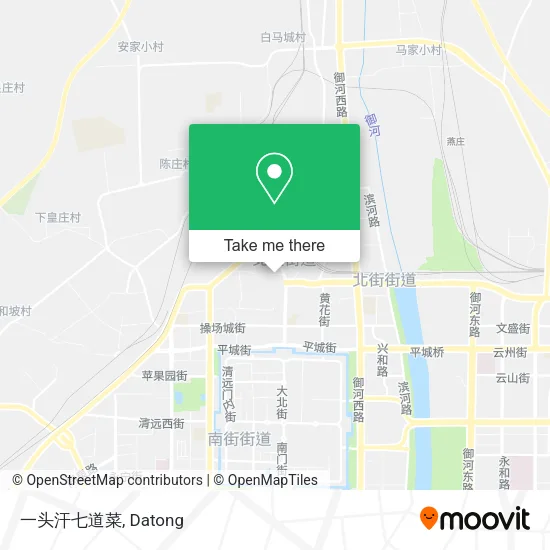 一头汗七道菜 map