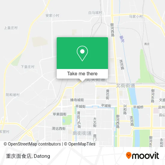 重庆面食店 map