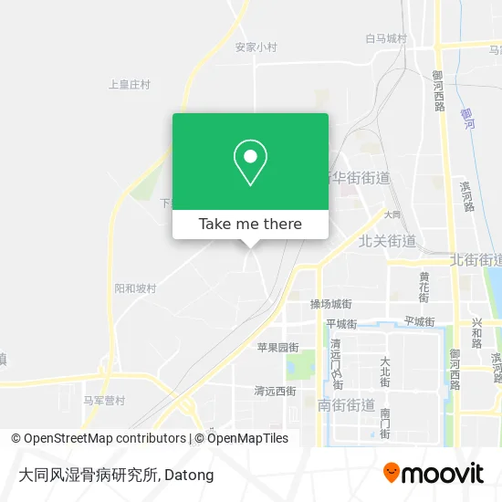 大同风湿骨病研究所 map