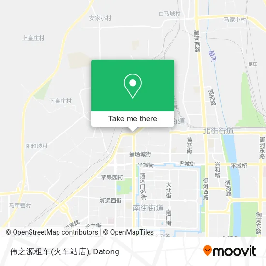 伟之源租车(火车站店) map