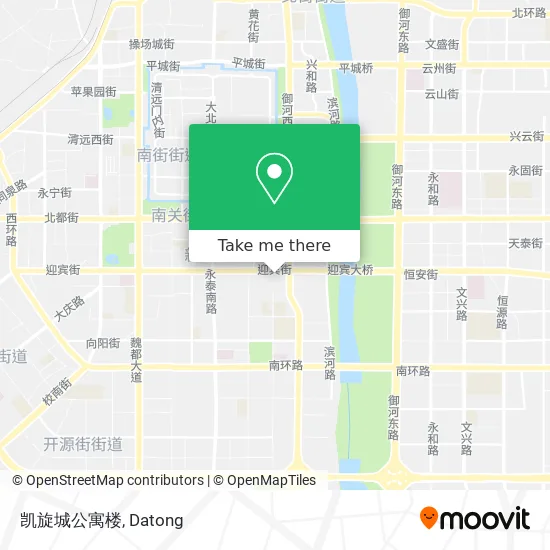 凯旋城公寓楼 map