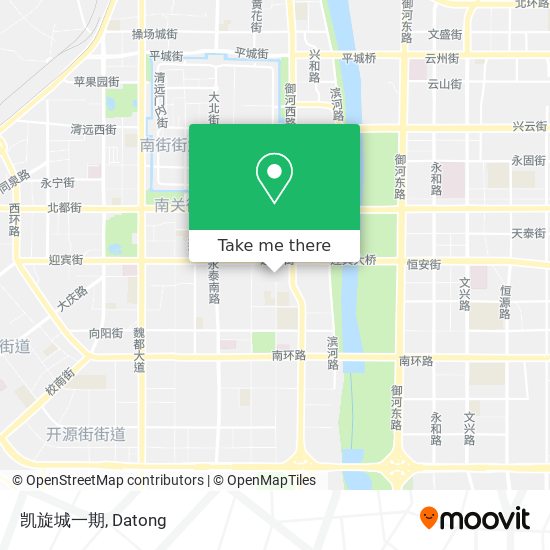 凯旋城一期 map