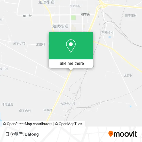日欣餐厅 map
