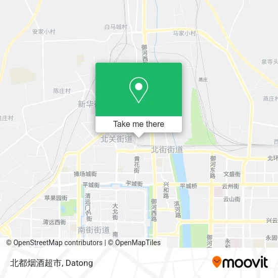 北都烟酒超市 map