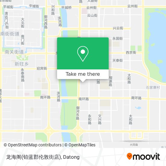 龙海阁(铂蓝郡伦敦街店) map