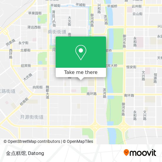 金点糕馆 map