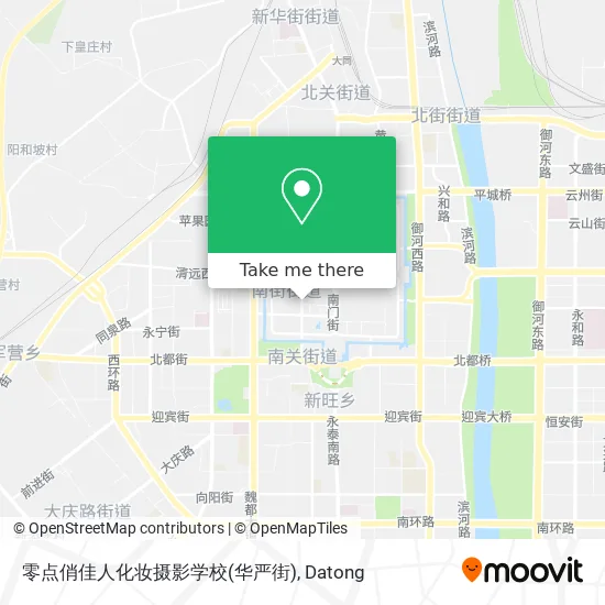 零点俏佳人化妆摄影学校(华严街) map