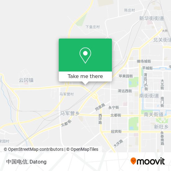 中国电信 map