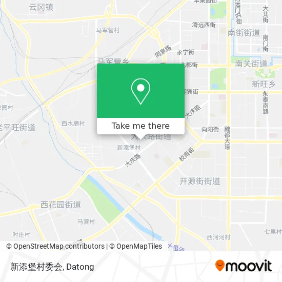 新添堡村委会 map