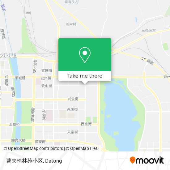 曹夫翰林苑小区 map