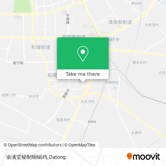 渝满堂秘制铜锅鸡 map