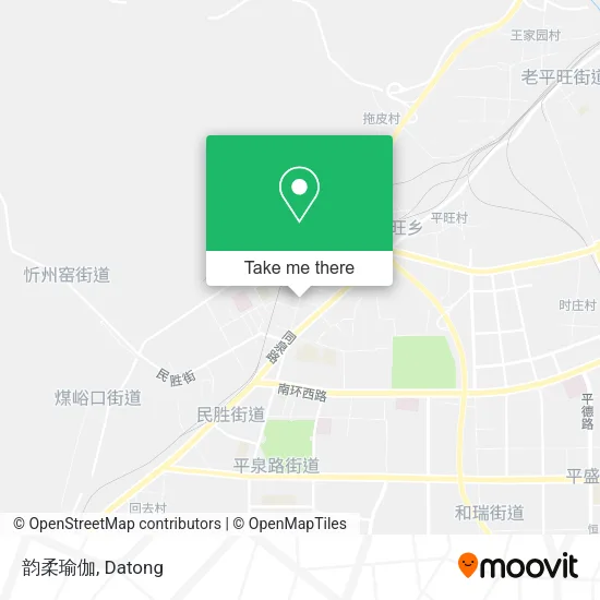 韵柔瑜伽 map