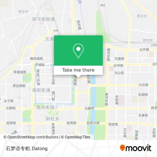 石梦语专柜 map