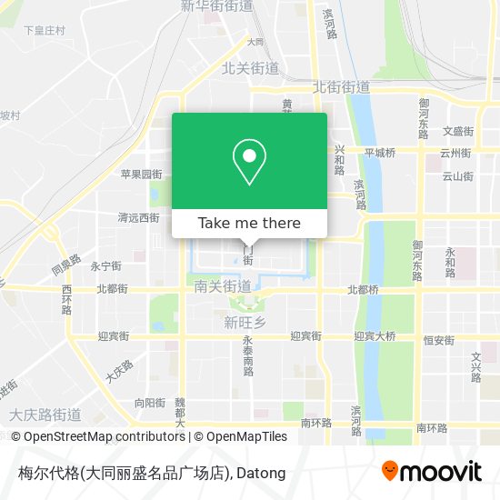 梅尔代格(大同丽盛名品广场店) map