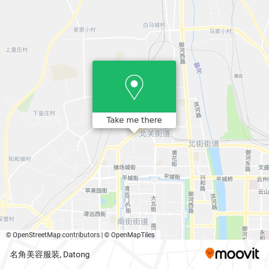 名角美容服装 map