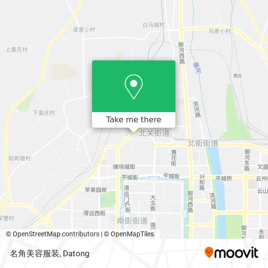 名角美容服装 map