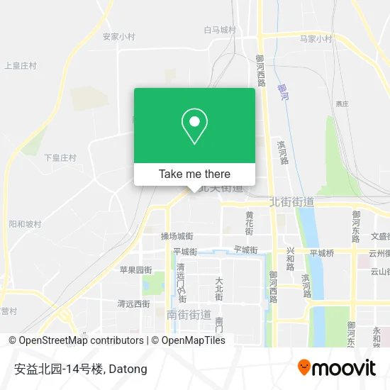 安益北园-14号楼 map