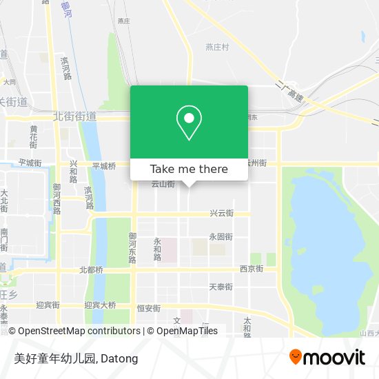 美好童年幼儿园 map