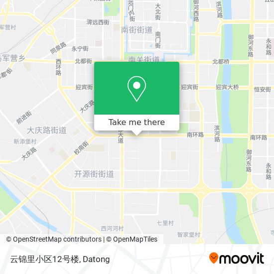 云锦里小区12号楼 map