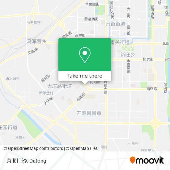 康顺门诊 map
