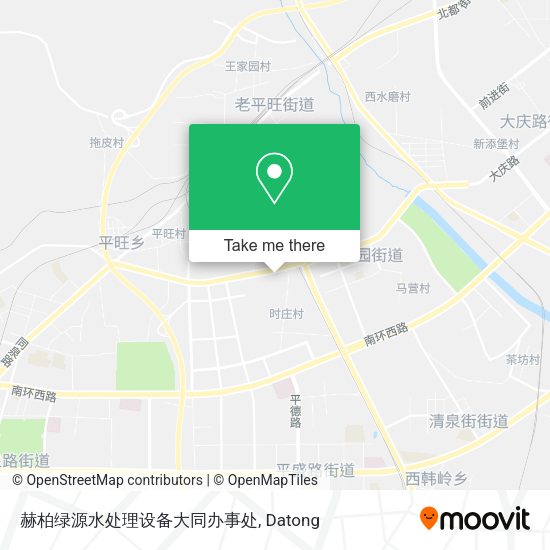 赫柏绿源水处理设备大同办事处 map