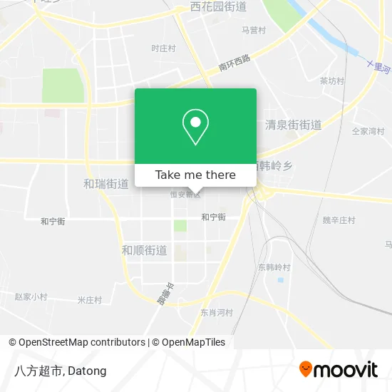 八方超市 map
