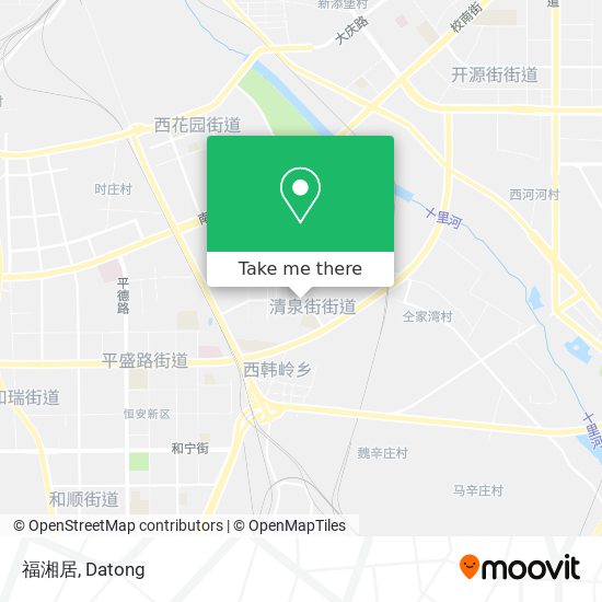 福湘居 map