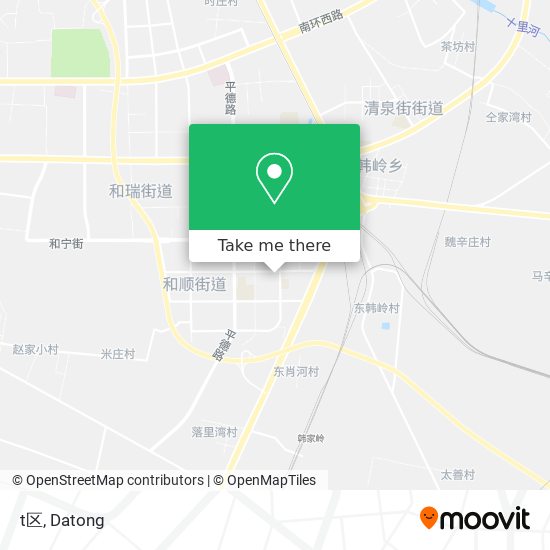 t区 map