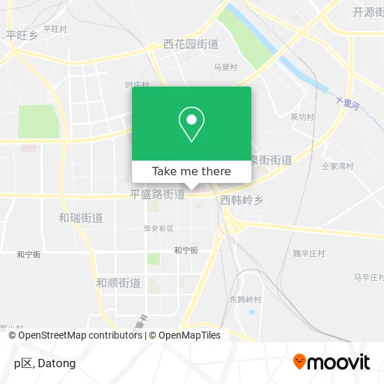 p区 map