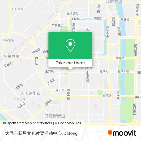大同市新星文化教育活动中心 map
