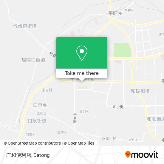 广和便利店 map