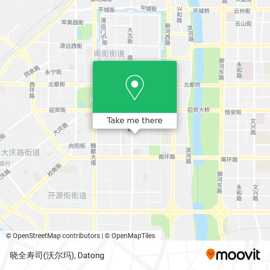 晓全寿司(沃尔玛) map