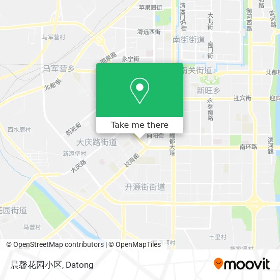晨馨花园小区 map