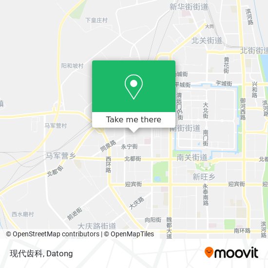 现代齿科 map