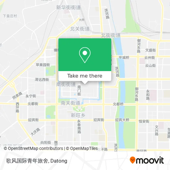 歌风国际青年旅舍 map