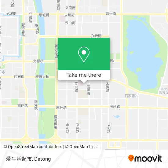 爱生活超市 map