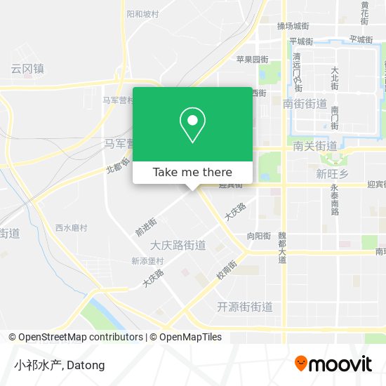 小祁水产 map