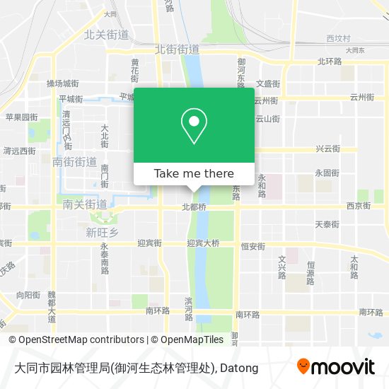 大同市园林管理局(御河生态林管理处) map