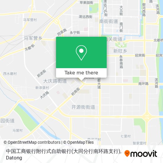 中国工商银行附行式自助银行(大同分行南环路支行) map