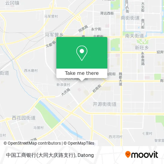 中国工商银行(大同大庆路支行) map