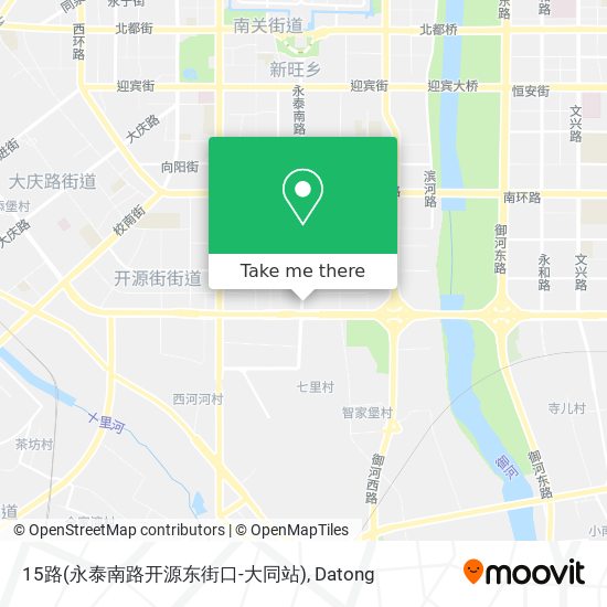 15路(永泰南路开源东街口-大同站) map