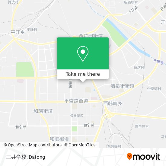 三井学校 map