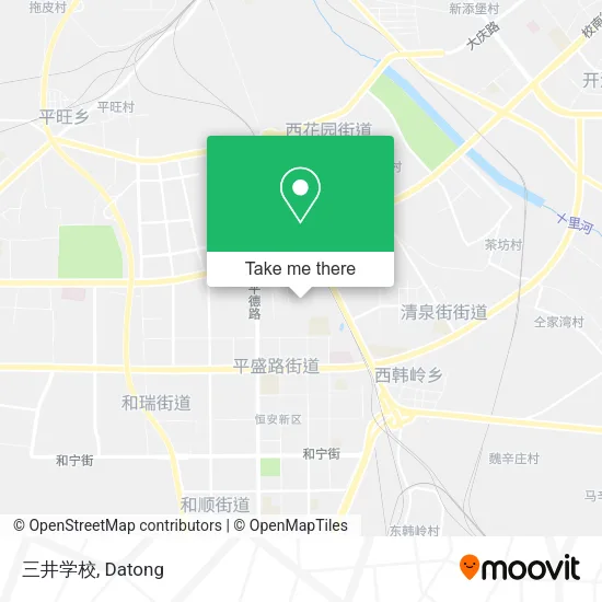 三井学校 map
