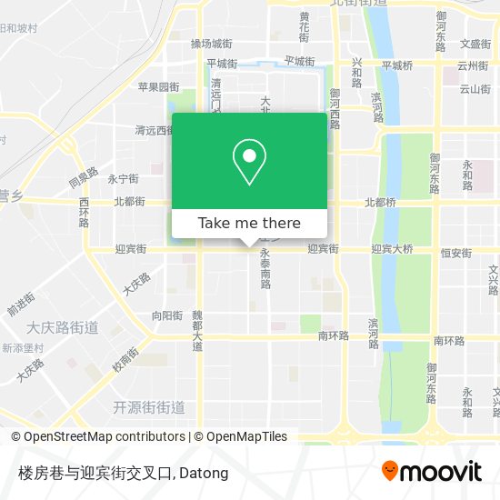 楼房巷与迎宾街交叉口 map