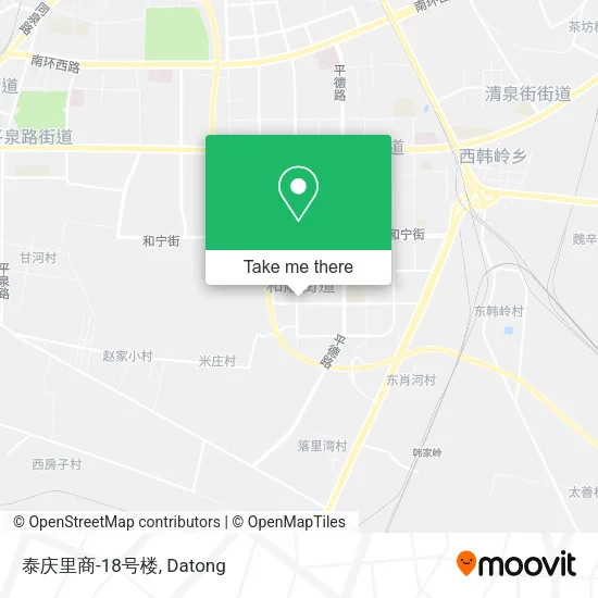 泰庆里商-18号楼 map