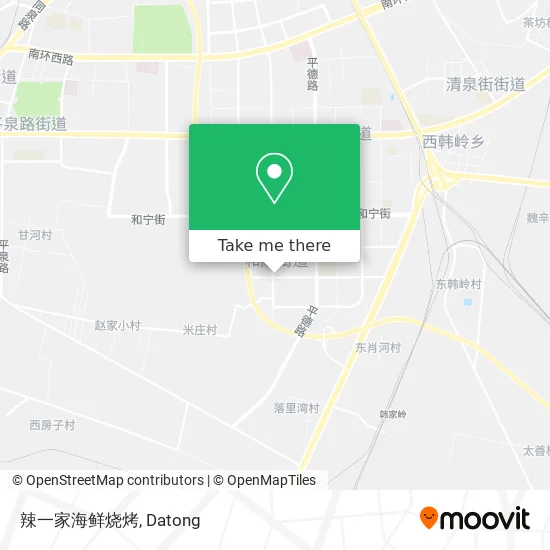 辣一家海鲜烧烤 map
