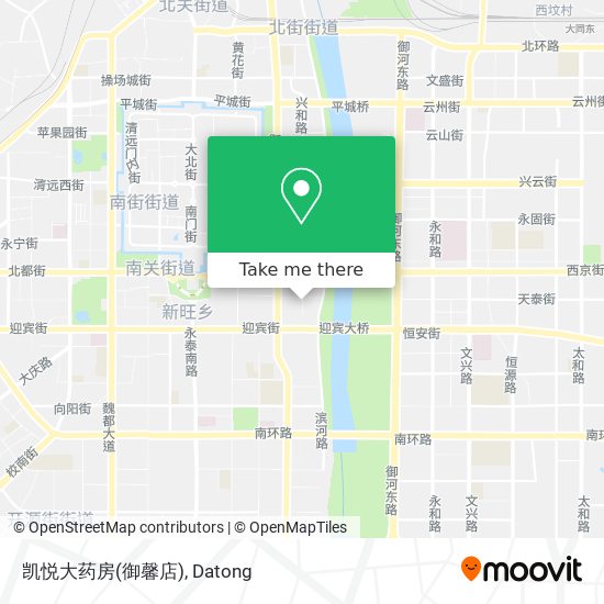 凯悦大药房(御馨店) map