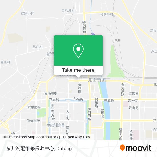 东升汽配维修保养中心 map
